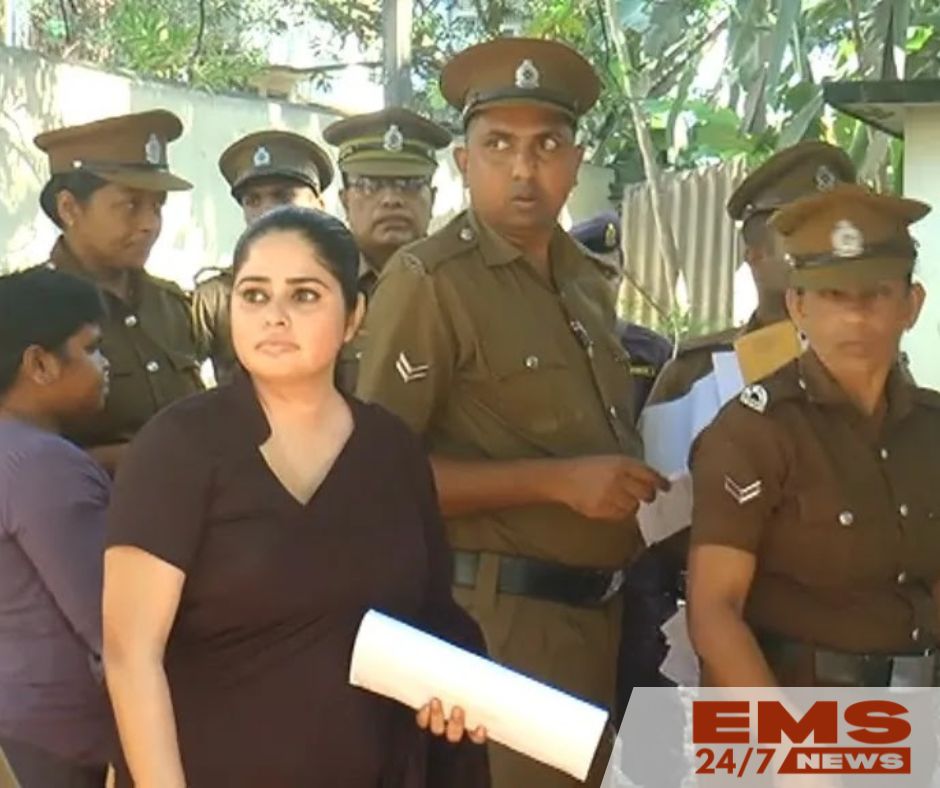 Thilini Priyamali has been arrested on charges of obstructing the proceedings of the court at Homagama police station. The arrest took place when Priyamali arrived at the Homagama police station to give a statement.